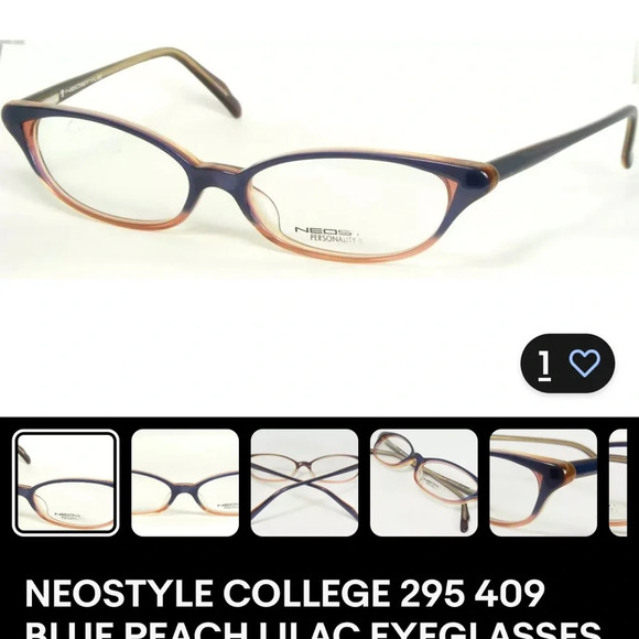 Excellent condition, almost new Neostyle college 295 eyeglass frames - Picture 4 of 5